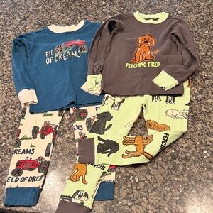 Kids Pajamas Set with Fun Prints